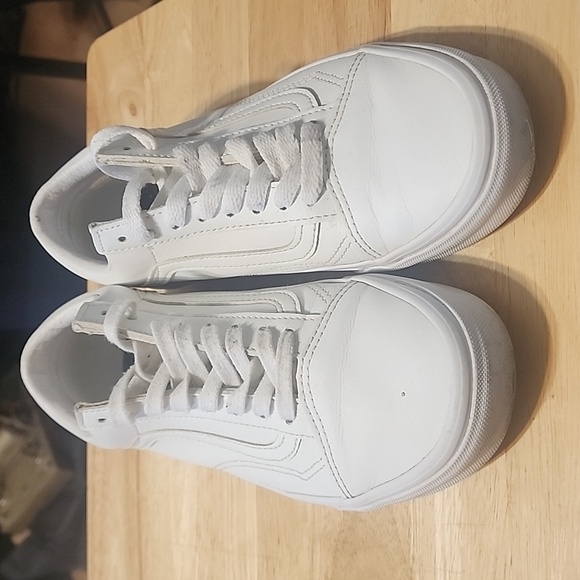VANS white leather - Picture 2 of 5